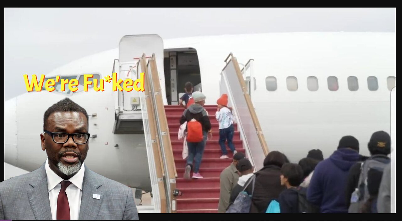 Greg Abbott Flies Illegals Into Chicago!