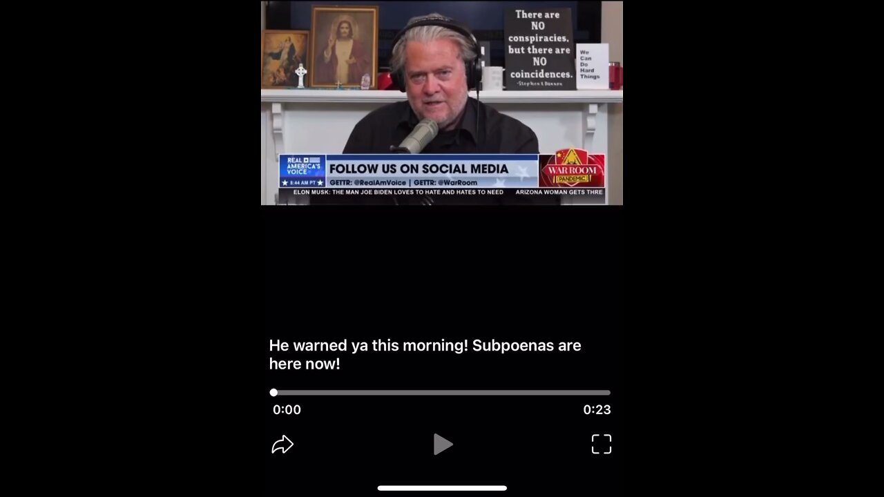 Subpoenas are here now