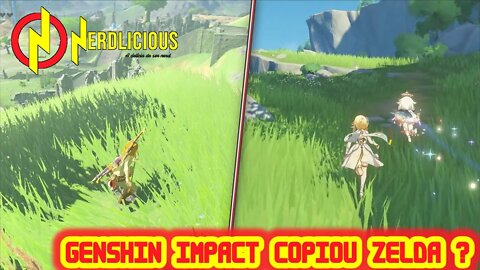 GENSHIN IMPACT copiou ZELDA?! Comparamos os dois e veja o resultado!!!