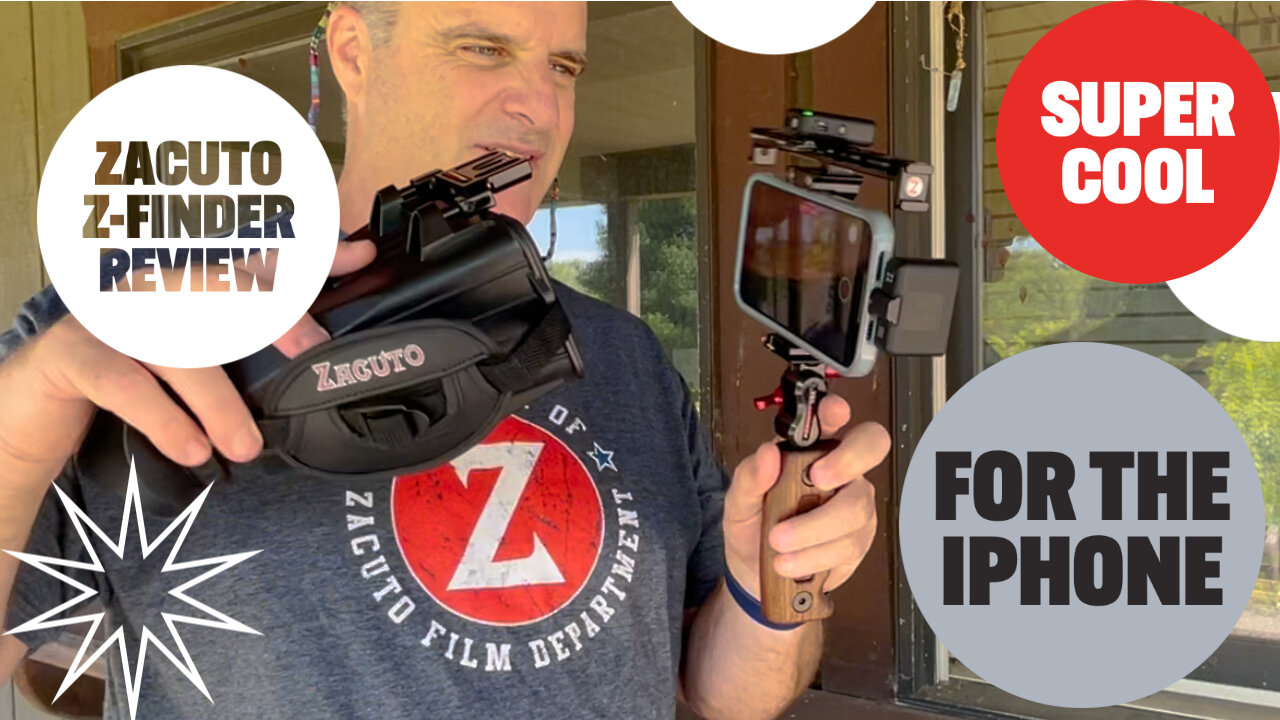 Review of @Zacuto Z-Finder Super Cool for iPhones (or any phone) 😎