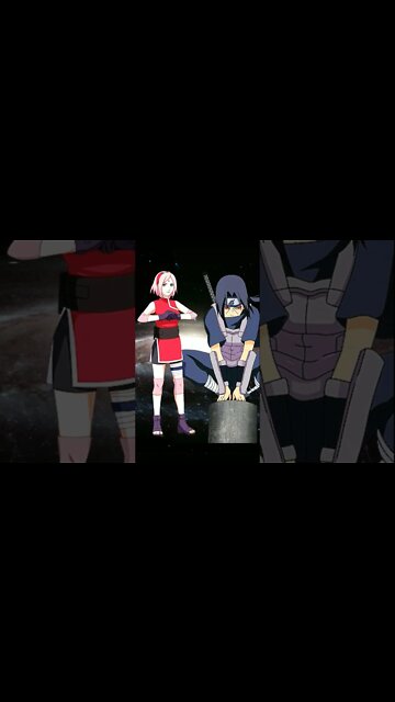 WHO IS STRONGEST?? ITACHI VS SAKURA.#shorts