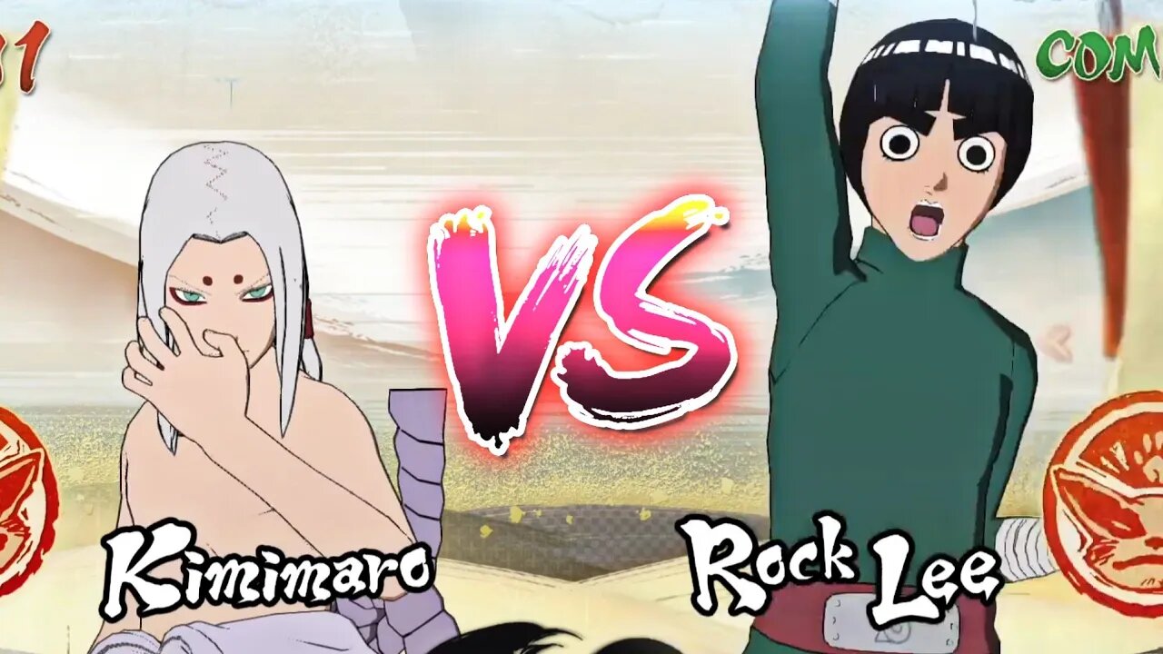 Kimimaro VS Rock Lee - Naruto Shippuden: Ultimate Ninja Storm 4