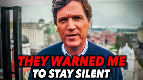 Tucker Carlson: "They Forced Me to Stay Quiet... But I’m Speaking Out Now..."