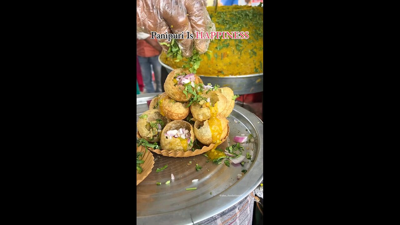 Panipuri Is Happiness 😊