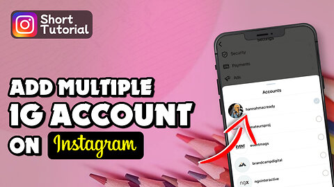 📲✨ How to Add Another Instagram Account🚀🤝