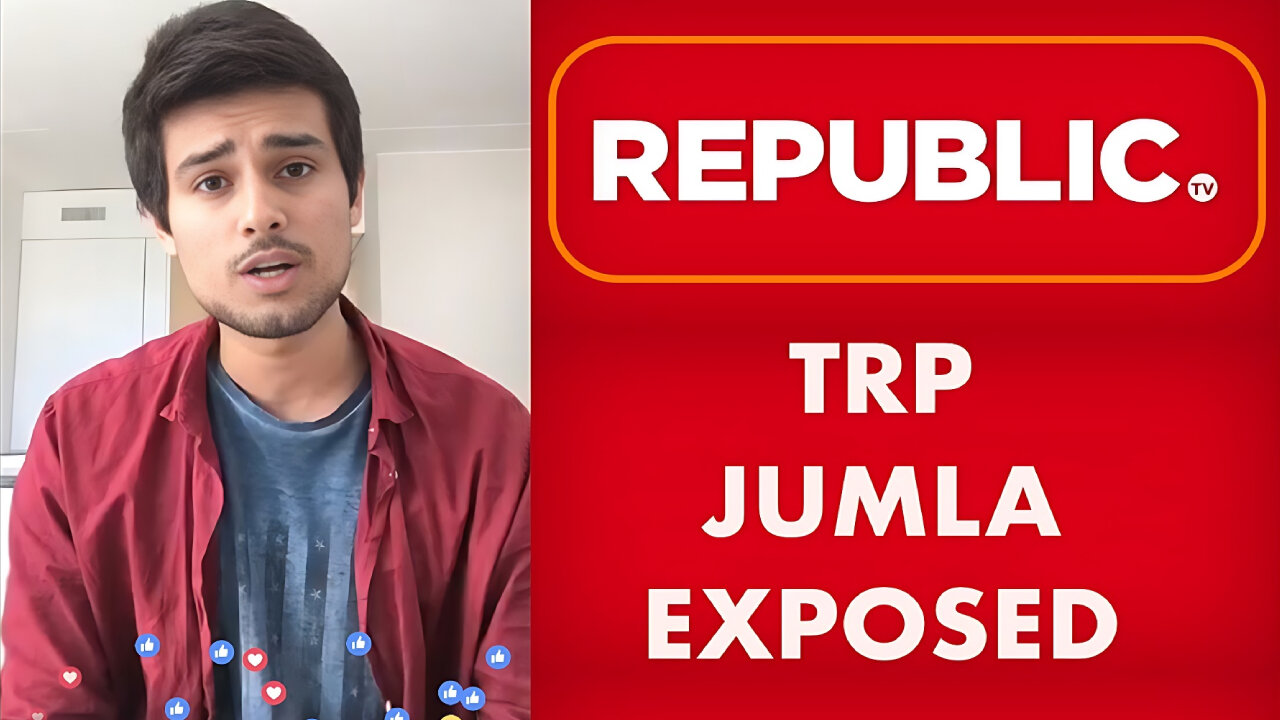 TRP Ratings Jumla of Republic TV Exposed | Facebook Live with Dhruv Rathee