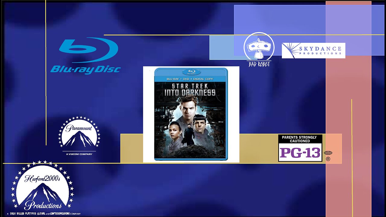 Opening and Closing to Star Trek: Into Darkness 2013 Blu-Ray