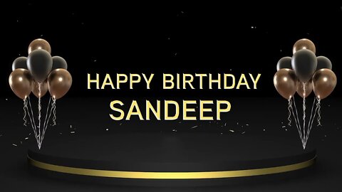 Wish you a very Happy Birthday Sandeep