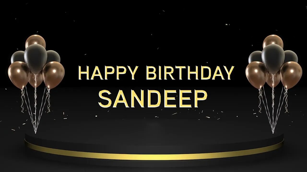 Wish you a very Happy Birthday Sandeep