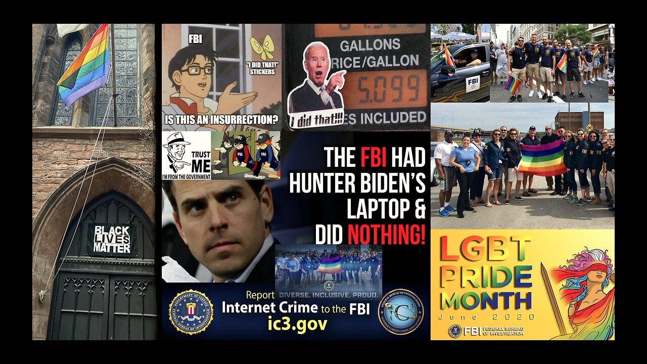 Hidden History FBI Uses Taxpayer Dollars To Protect Biden Crime Family Evil Roman Catholic Church