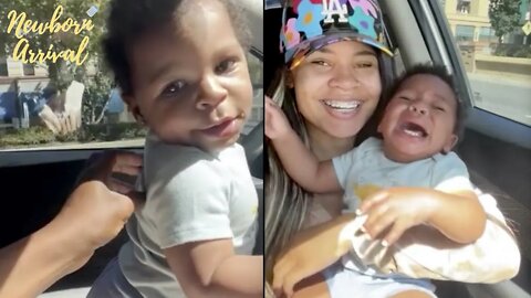 NBA Youngboy & Arcola's Son Kaell Insist On Driving Mommy's Car! 🚙