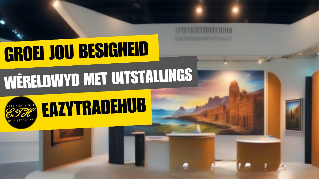 Verower menigte en kontrakte: internasionale uitstallings maklik gemaak met eazytradehub.com