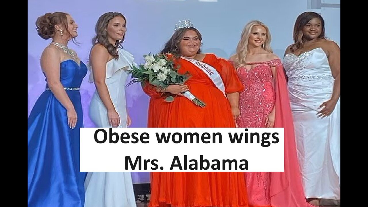 Morbidly obese women wins beauty pageant