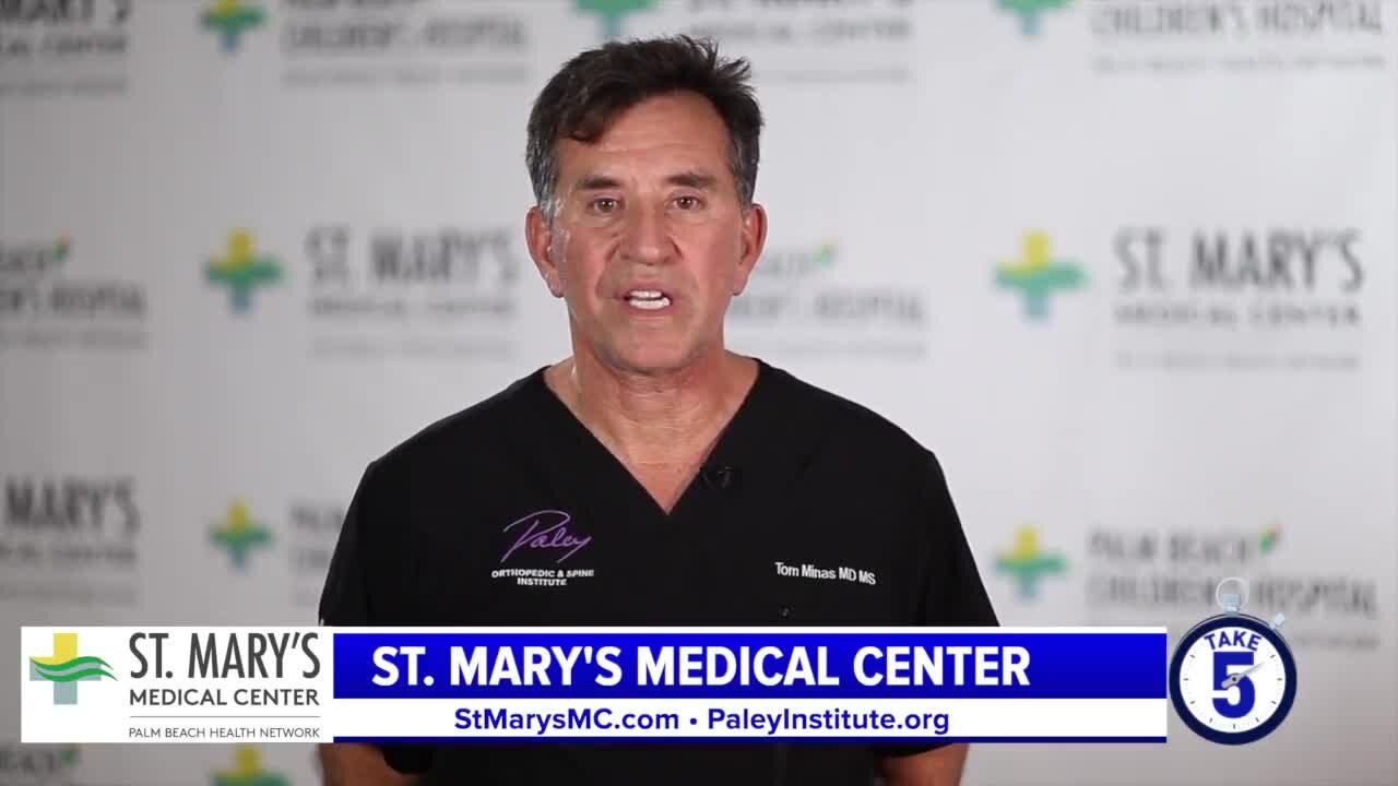 Take 5: Dr. Tom Minas of St. Mary's Medical Center discusses knee replacement surgery