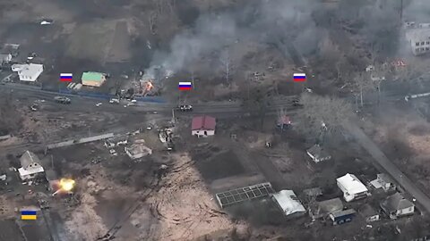 HOT CONFLICT OF RUSSIAN TANKS AND UKRAINE TANK!