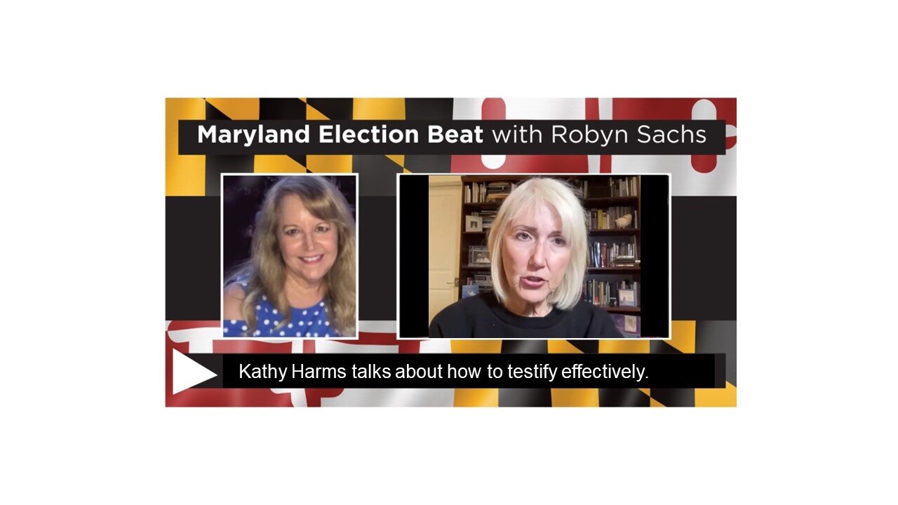 Maryland Election Beat with Robyn Sachs and Kathy Harms