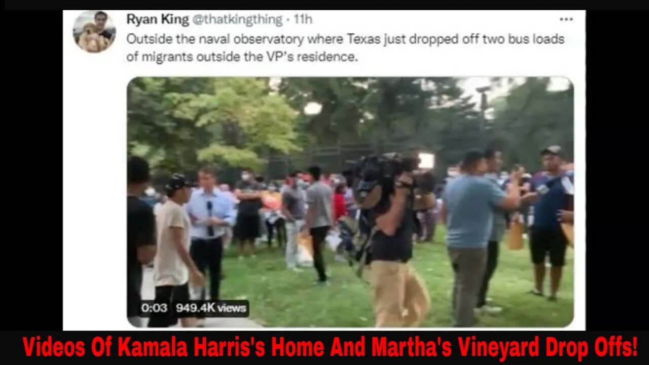 Videos Of Kamala Harris's Home And Martha's Vineyard Drop Offs!