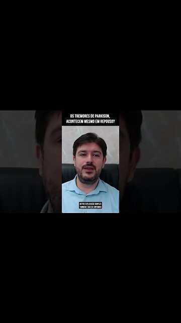 Tremor do Parkinson em Repouso #Shorts