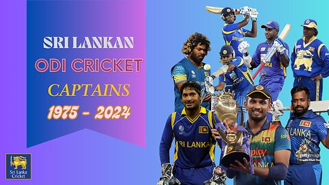 The Evolution of Sri Lankan ODI Leadership: All Captains | 1975 - 2024