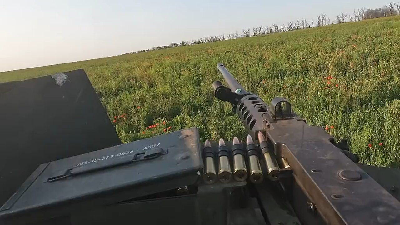 Ukrainian APC hit with artillery during counter offensive