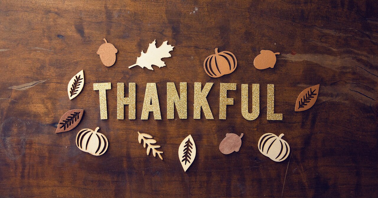 Thankfulness, It's Contagious!