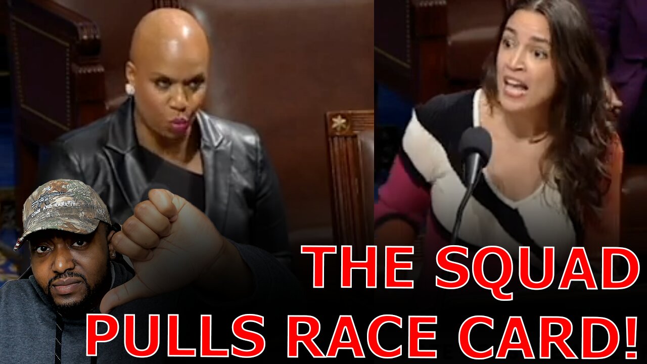 AOC & The Squad Cry Racism Over Fire Alarm Pulling Insurrectionist Democrat Getting Punished By GOP!