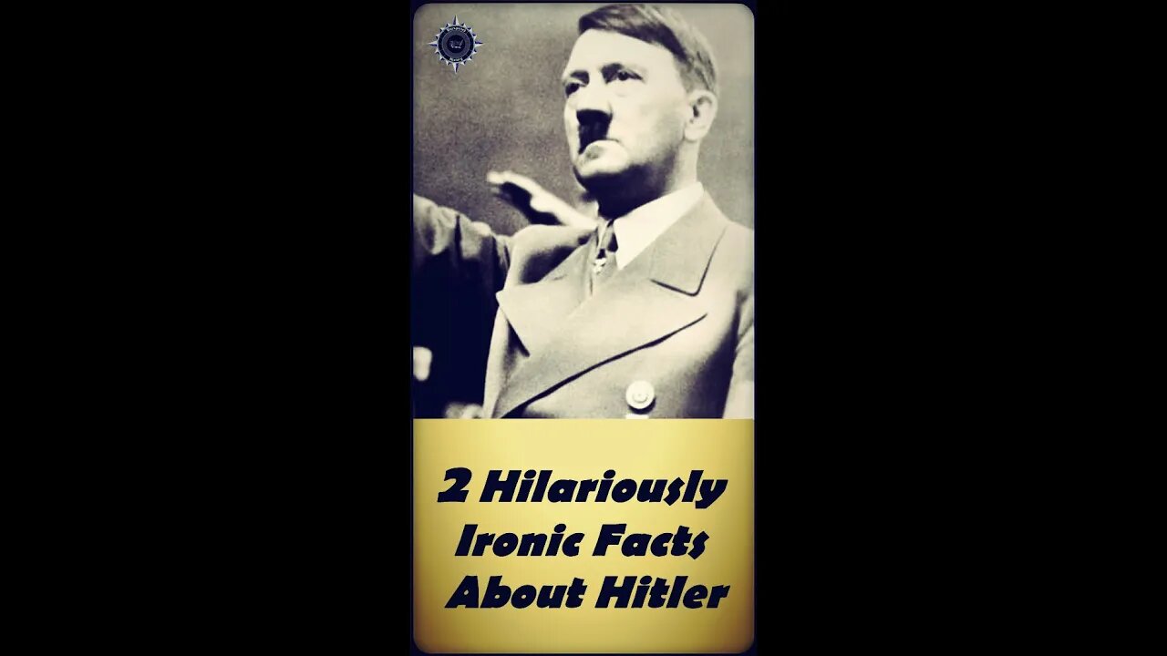 2 Hilariously Ironic Facts About Hitler #Shorts