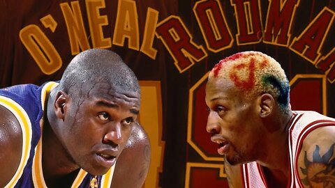 Shaquille O'Neal vs Dennis Rodman Heated Moments Comp