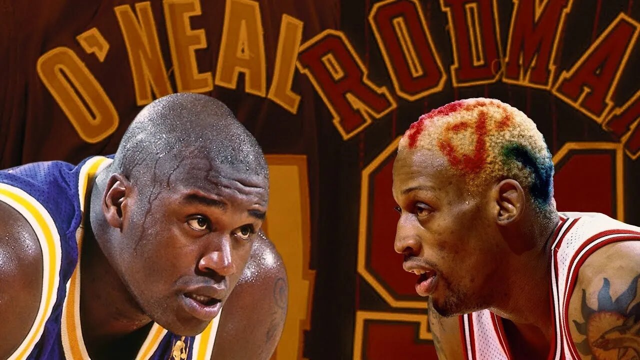 Shaquille O'Neal vs Dennis Rodman Heated Moments Comp