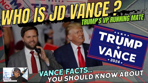 WHO IS JD VANCE?