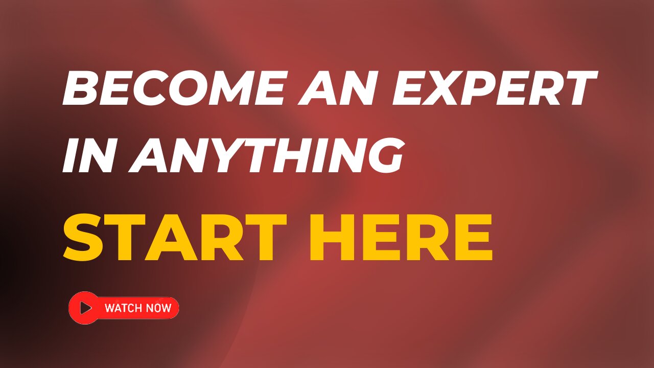 Become An Expert In Anything For Free