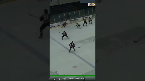 D slide and continuing the play with stick pick