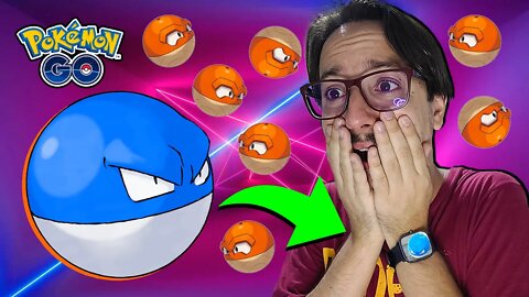 Mais de 1200 SHINY CHECK até CONSEGUIRMOS a tão sonhada GREAT BALL! VOLTORB SHINY, O FIM DE UMA ERA!