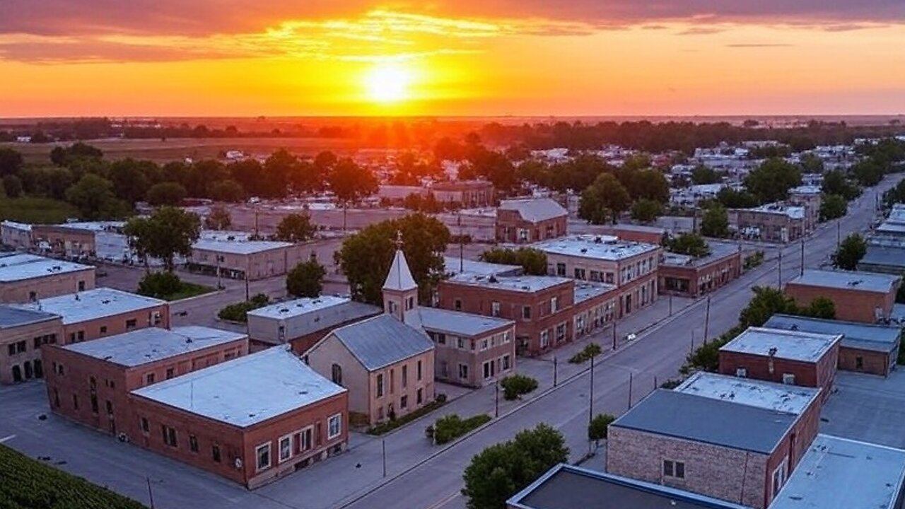 Nebraskaville's Forging a Future from Fertile Fields Photomontage