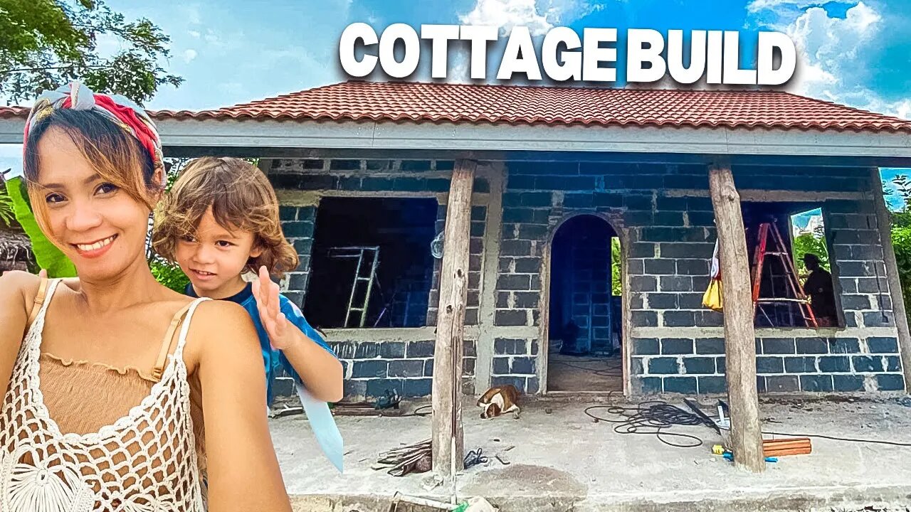 Our HOUSE BUILD In THAILAND Is Making HUGE Progress! 🤩🇹🇭