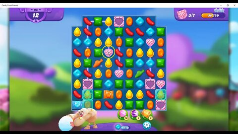 FRIENDS Level 95 Audio Talkthrough, Candy Crush Friends Saga, 32 Moves 0 Boosters