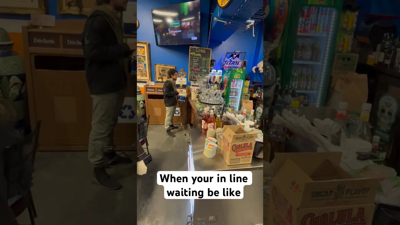 Would you do this while waiting to order #funny #prank #comedy #reels #shorts #viral