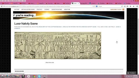 The Luxor Nativity Scene & The Messiah Of Aries