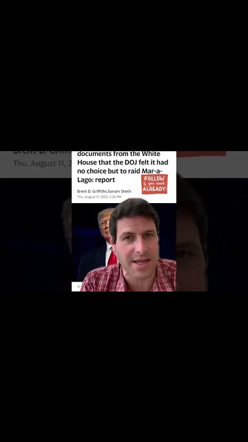 Trump Took “Such Sensative Documents” The DOJ Had To Raid.. Thoughts?