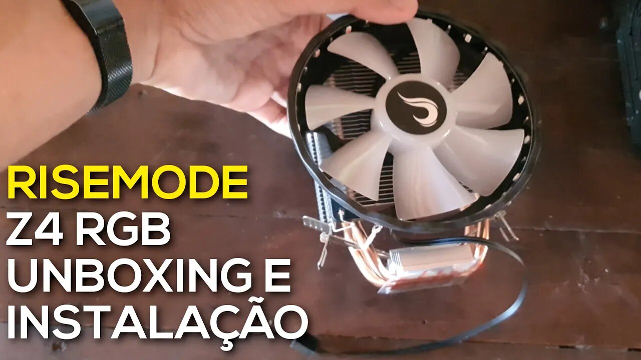 UNBOXING E INSTALAÇÃO RISEMODE Z4 RGB