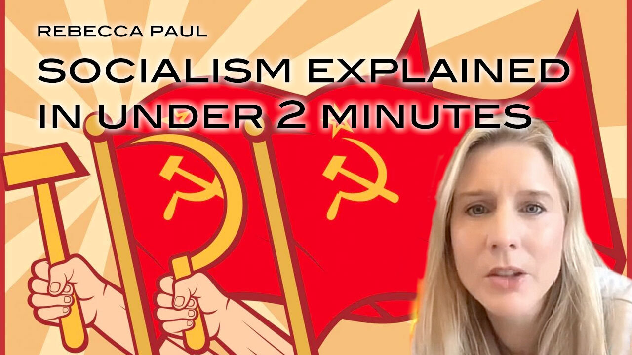 Rebecca Paul - Socialism Explained in Under 2 Minutes