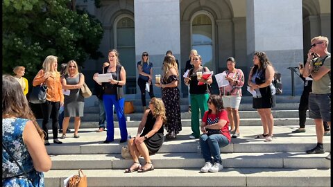 🔴LIVE - Raw Footage: Freedom Angels at the Capitol - Sacramento, CA Monday June 13, 2022