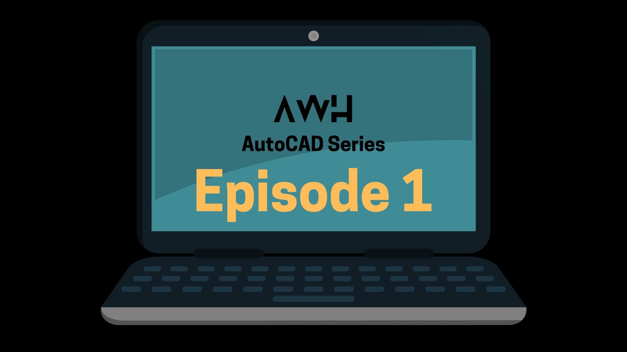 The AWH AutoCAD Series Episode 1 - How to make ONLY walls and a roof? SUPER SIMPLE TUTORIAL!