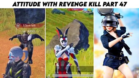 Pubg Mobile Attitude 😈 With Revenge Kill Max Pharaoh x- Suit | Part 47 | Xbot 2.0