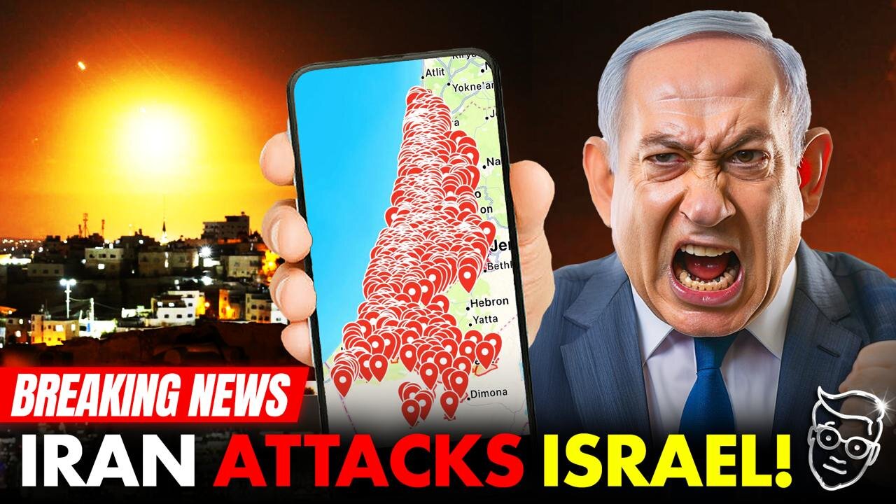 🚨BREAKING: Israel Bombed in MASSIVE 500 Ballistic Missile Attack | Shocking Footage, Start of WW3!?