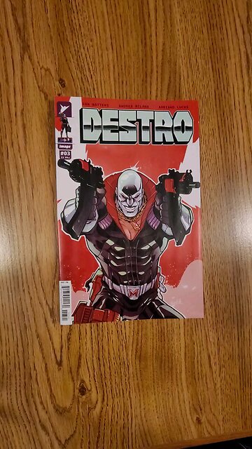 Destro #3 Skybound #QuickFlip Comic Review Dan Watters,Andrei Bressan #shorts