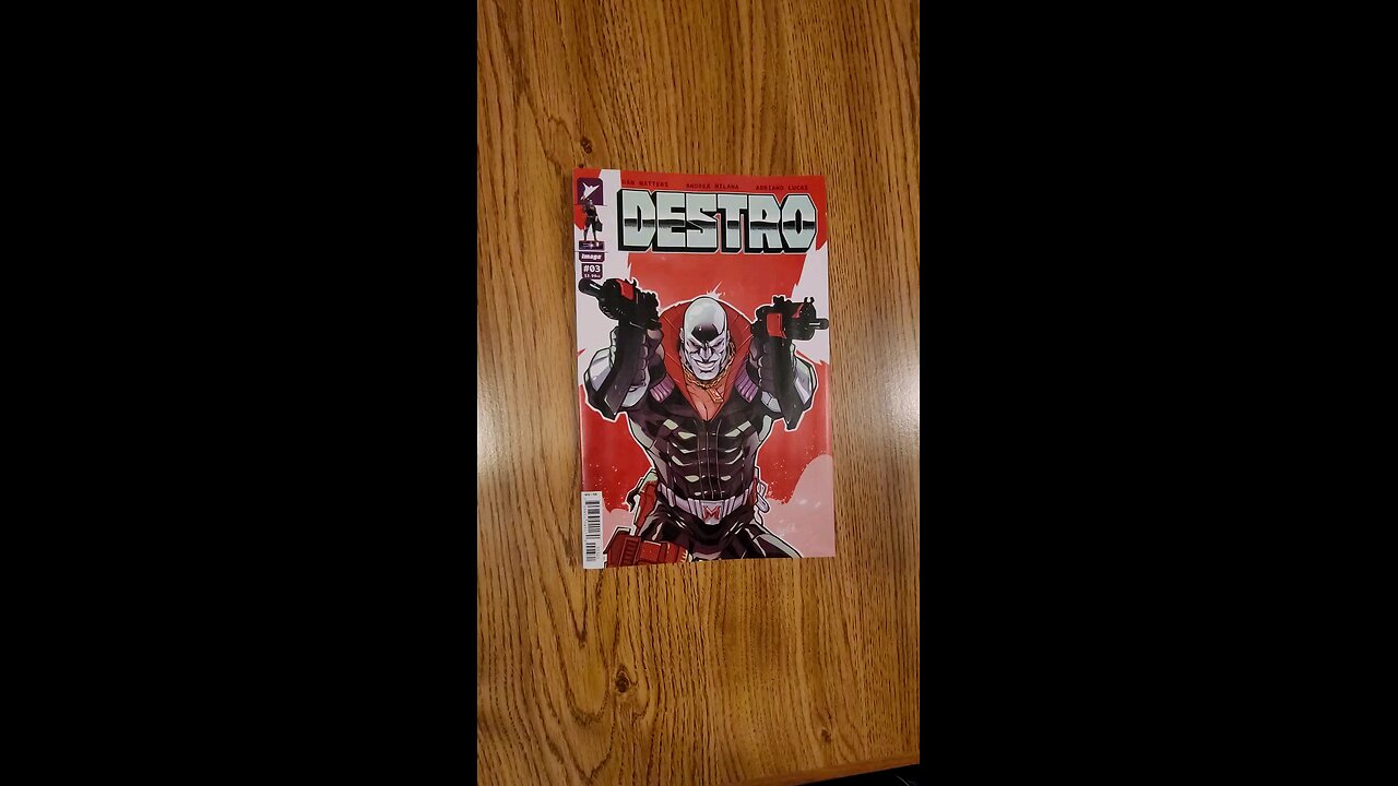 Destro #3 Skybound #QuickFlip Comic Review Dan Watters,Andrei Bressan #shorts