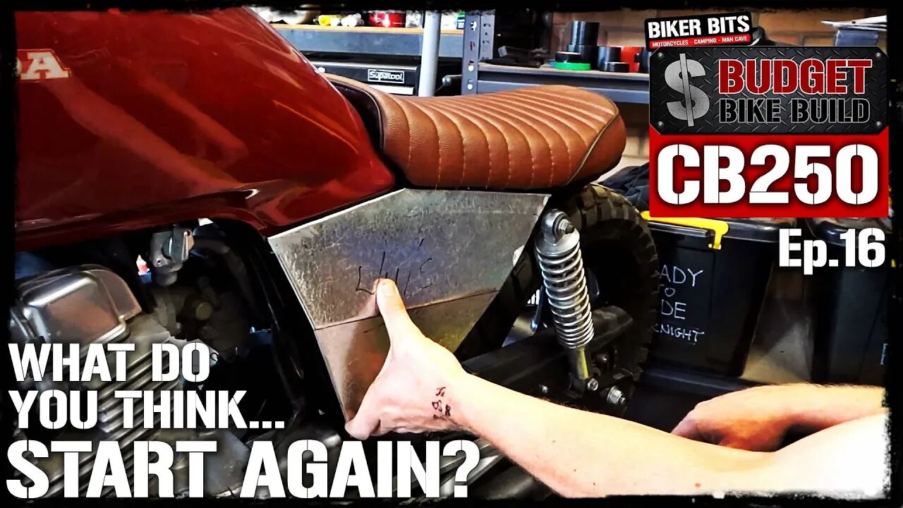 CB250 Build - Side Covers - Ep.16!