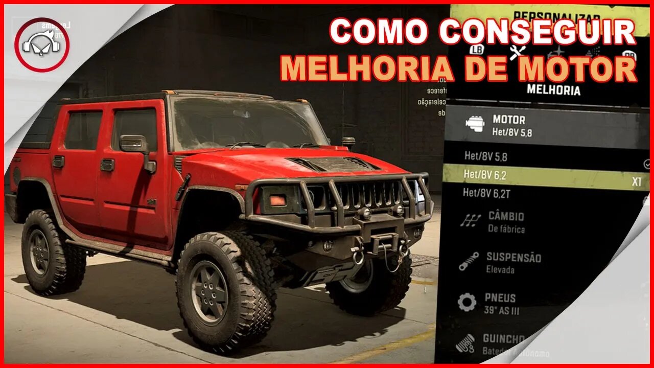 SnowRunner, Como Conseguir Melhoria Para Motor, Gameplay PT BR