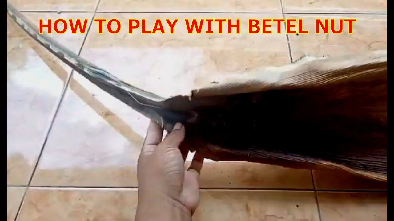 Ho To Play With Betel Nut